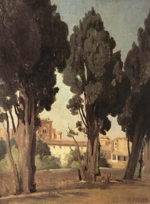 Jean Baptiste Camille  Corot Villeneuve-les-Avignon (mk11) France oil painting art